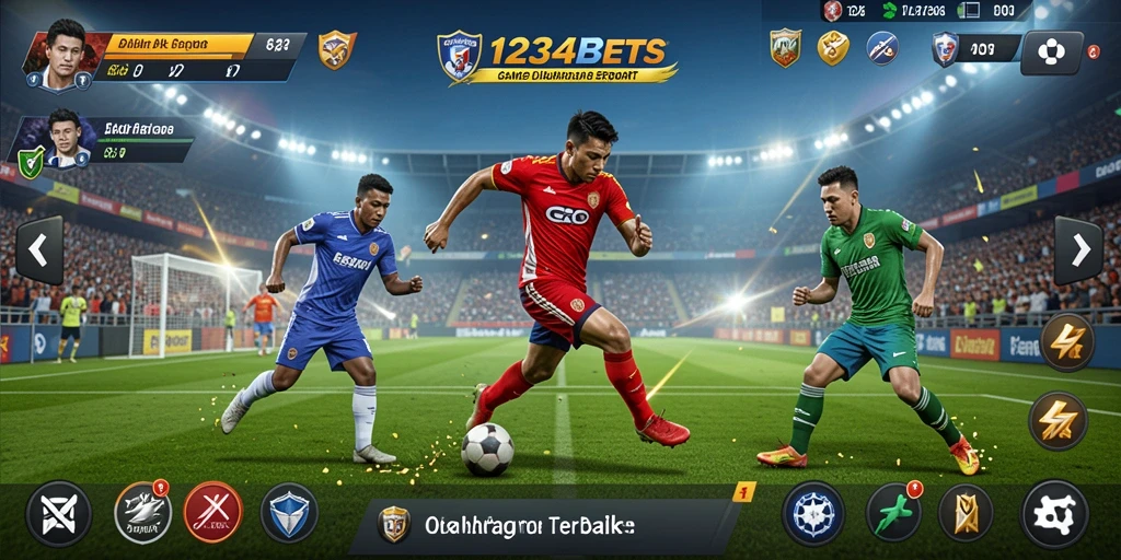 Tampilan gameplay 1234BETS yang mendebarkan dan interaktif.