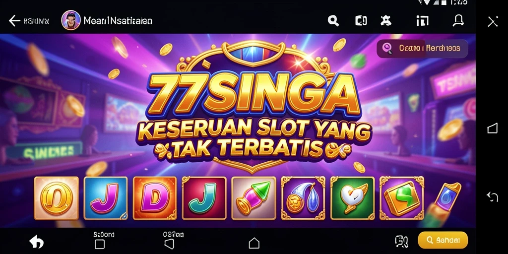 Tampilan gameplay Slot yang seru dan penuh warna.
