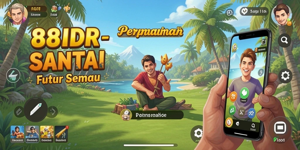 Gameplay menarik dari 88IDR yang menyenangkan dan santai.