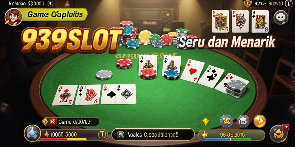 Screenshot gameplay 9399SLOT yang menampilkan keseruan bermain Gaple.