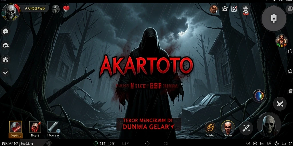 Gameplay mencekam dengan suasana gelap dan menyeramkan.