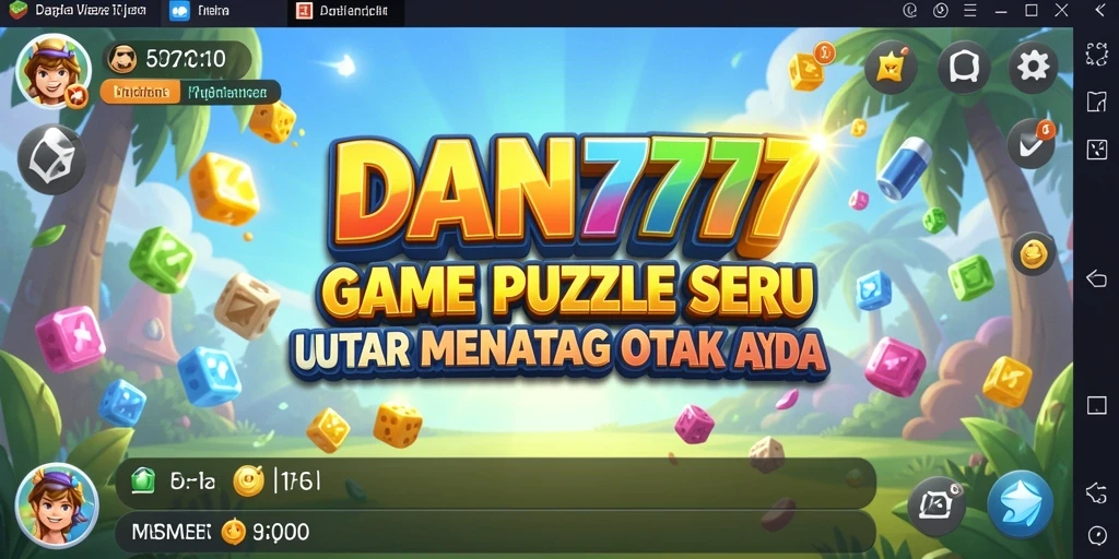 Screenshot gameplay DAN777 menampilkan tantangan puzzle yang menarik.