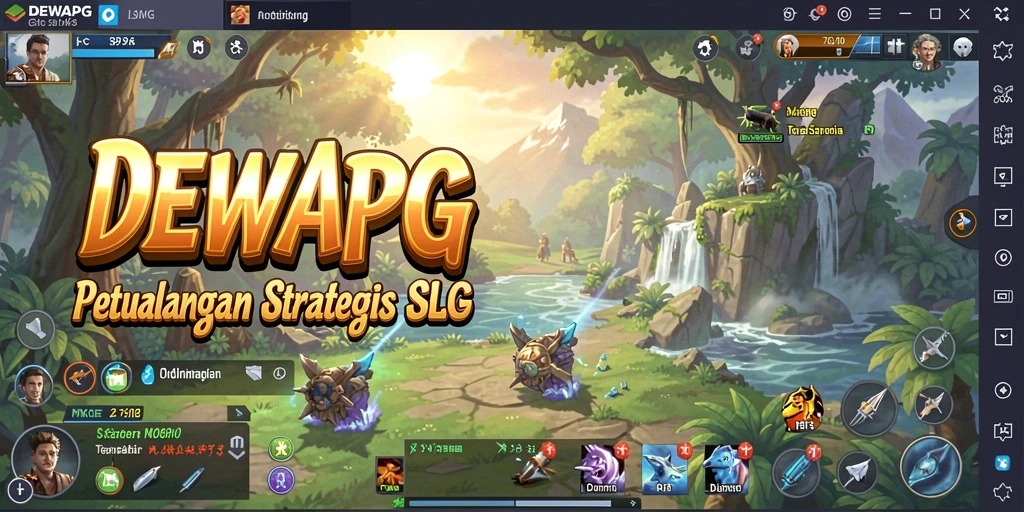 Tampilan gameplay DEWAPG yang menarik dan penuh strategi.