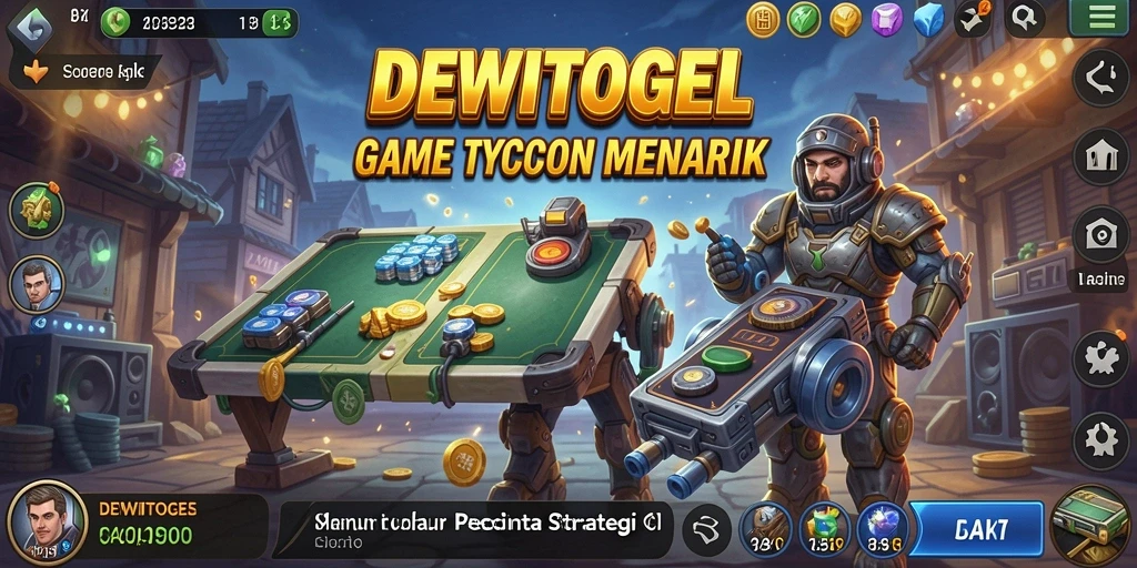 Tampilan gameplay DEWITOGEL yang seru dan menantang.