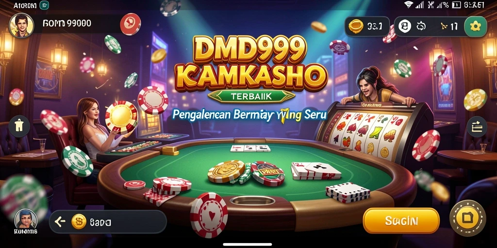 Tangkapan layar dari gameplay Kasino DMD999 yang mendebarkan.