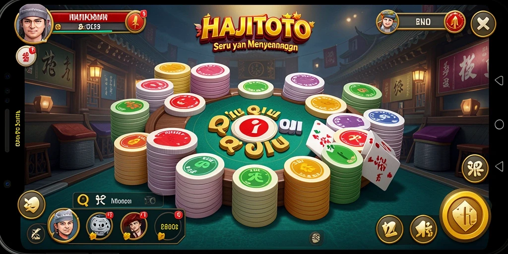 Gameplay mendebarkan di HAJITOTO dengan kartu QiuQiu.