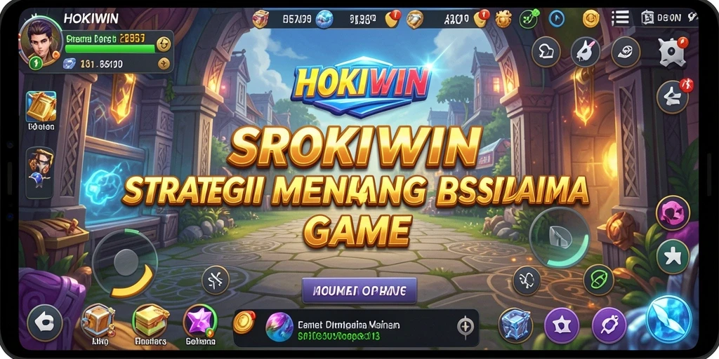 Tampilan gameplay strategi yang seru di HOKIWIN.