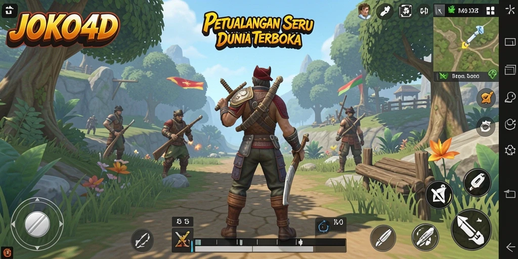 Gameplay seru di dunia terbuka JOKO4D yang penuh petualangan.
