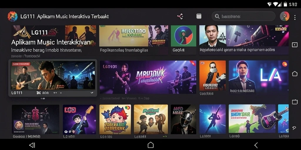 Screenshot utama LG111 menampilkan gameplay interaktif yang seru.