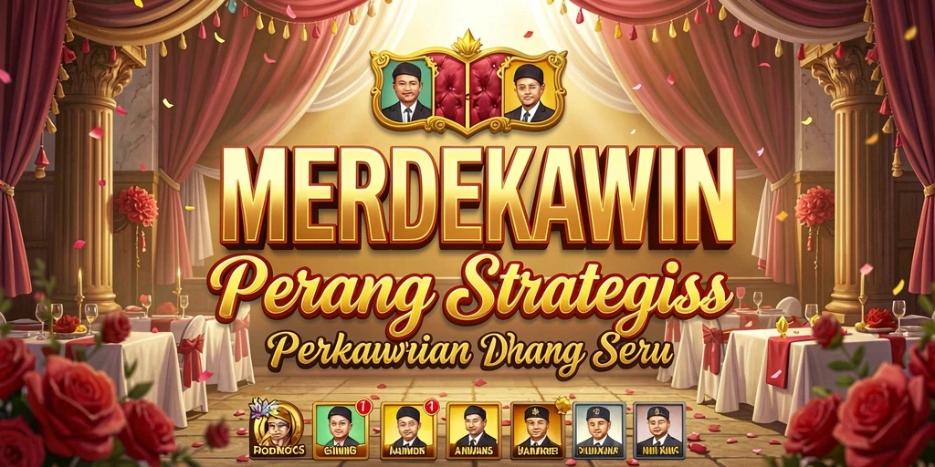 Tampilan gameplay seru MERDEKAWIN dalam pertempuran strategis.