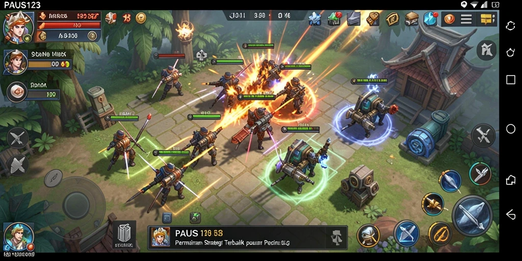 Tampilan gameplay PAUS123 yang menarik dan interaktif.