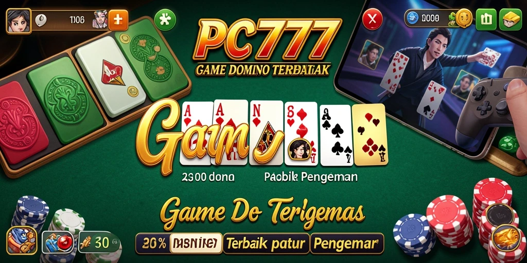 Screenshot gameplay menunjukkan momen seru saat bermain Domino.