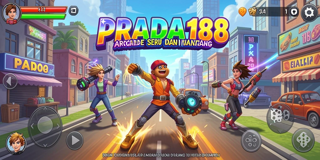Tampilan gameplay seru dan menantang di PRADA188.