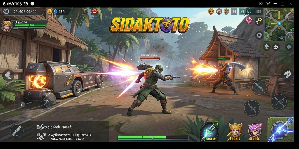 Tampilan antarmuka utama SIDAKTOTO yang menarik dan fungsional.