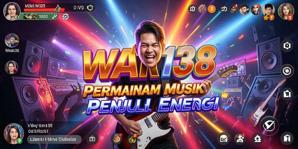 Tampilan gameplay <strong>WAR138</strong> yang seru dan interaktif dengan berbagai genre musik.